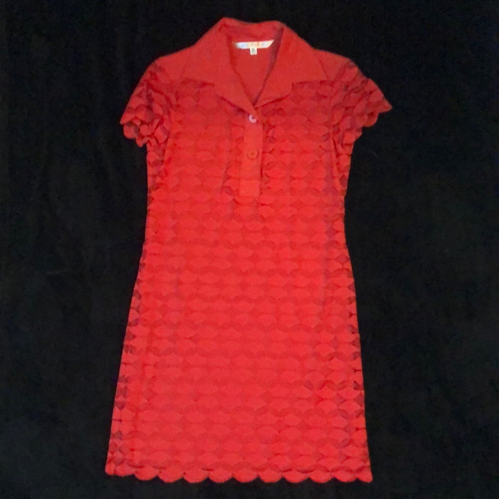 Max Studio lacey dress with polyester liner